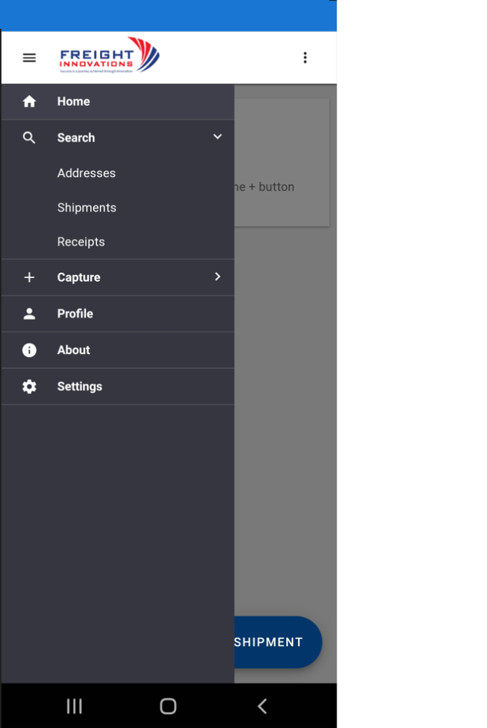 Mobile App User Guide - Freight Innovations - Docs